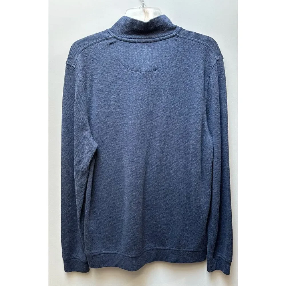 Ted Baker men’s blue light weight long sleeve pullover size Small  #22-1482 - Picture 8 of 8